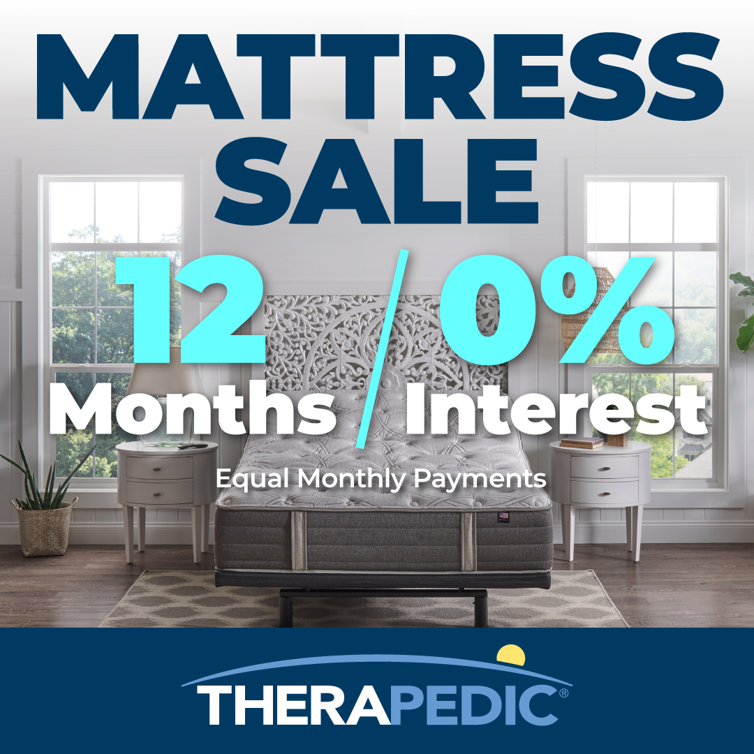 Mattress Sale with 12 Months 0% Interest